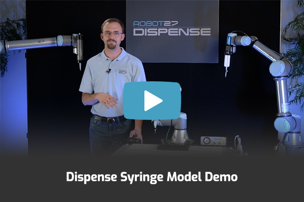 Preview of Dispense Syringe Demo video for Material Dispensing