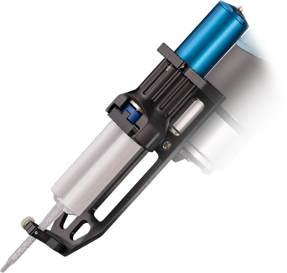 Robot27 Dispense Two Part Cartridge product for Material Dispensing